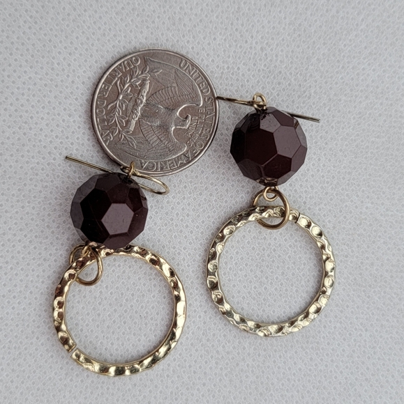 Bead Drop Earrings - Picture 3 of 3